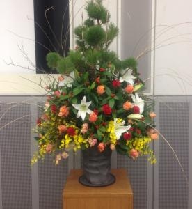 年賀式の装飾｜「ミルフルーリスト」　（愛知県刈谷市の花キューピット加盟店 花屋）のブログ