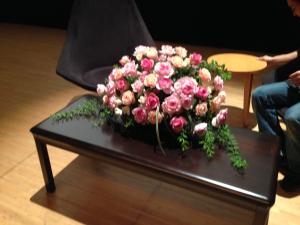 講演会のお花｜「ミルフルーリスト」　（愛知県刈谷市の花キューピット加盟店 花屋）のブログ